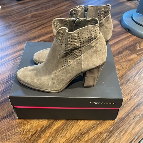 Vince Camuto Suede Booties - Picture 1 of 6